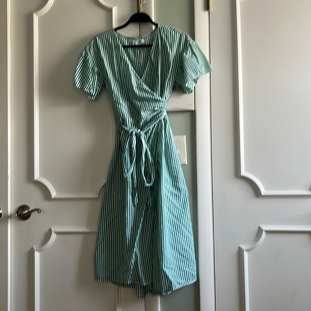 Velvet Wrap Dress